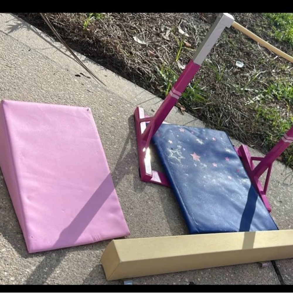 American Girl Gymnastics Play Set